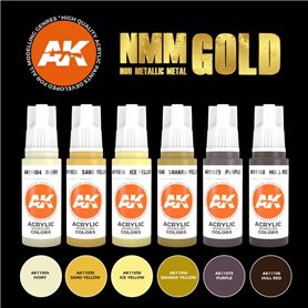 AK Intertive NMM (Non Metallic Metal) GOLD Set