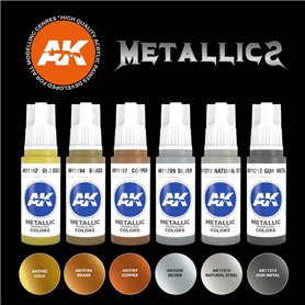AK Intertive METALLICS SET