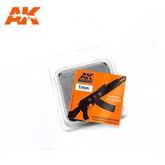 AK Interactive AK-232 Soczewki świateł do samolotów LIGHT FOR AIRCRAFT - 1mm