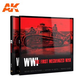 AK Interactive AK-273 Książka WWI - THE FIRST MECHANIZED WAR - wersja angielska