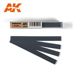 AK Interactive 9026 Wodne papierki ścierne WET SANDPAPER - 1000 - 50szt.