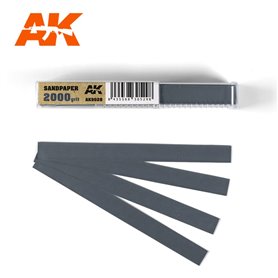AK Intertive Wet Sandpaper 2000 grit x 50 units