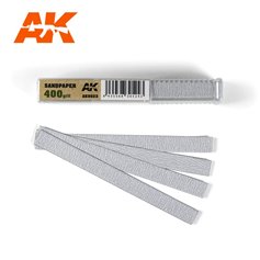 AK Intertive Dry Sandpaper 400 grit x 50 units