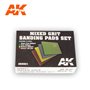 AK Interactive Mixed Grit Sanding Pads Set 800 grit.4un