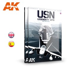 AK Interactive AK-278 Książka USN LEGENDARY JETS - wersja angielska