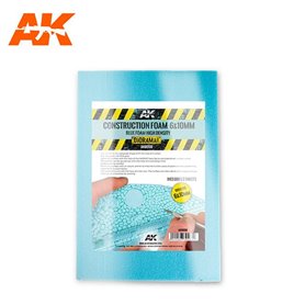 AK Interactive AK-8098 CONSTRUCTION FOAM 6&10MM - BLUE FOAM 195