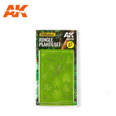 AK Interactive AK-8138 JUNGLE PLANTS SET