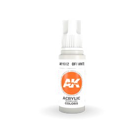 AK Interactive 3RD GENERATION ACRYLICS - OFFWHITE - 17ml