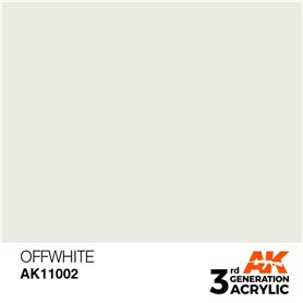 AK 3rd Generation Acrylic Offwhite 17ml
