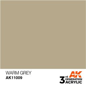 AK Interactive 3RD GENERATION ACRYLICS - WARM GREY