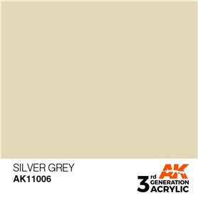 AK 3rd Generation Acrylic Silver Grey 17ml