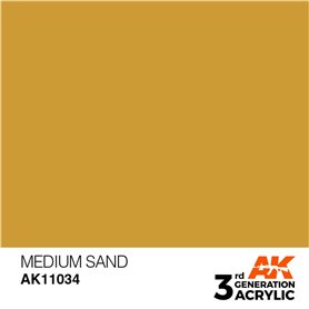 AK 3rd Generation Acrylic Medium Sand 17ml