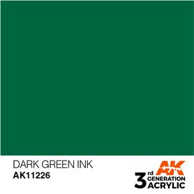 AK 3rd Generation Acrylic Dark Green INK 17ml