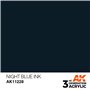 AK 3rd Generation Acrylic Night Blue INK 17ml