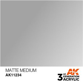 AK 3rd Generation Acrylic Matte Medium 17ml