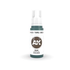 AK 3rd Generation Acrylic Turquoise INK 17ml