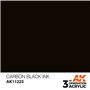 AK 3rd Generation Acrylic Carbon Black INK 17ml
