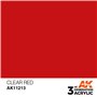 AK Interactive 3RD GENERATION ACRYLICS - CLEAR RED