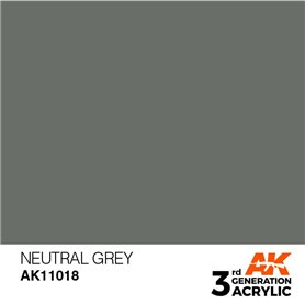 AK 3rd Generation Acrylic Neutral Grey 17ml