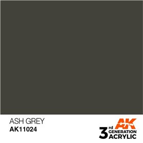 AK 3rd Generation Acrylic Ash Grey 17ml