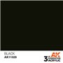 AK 3rd Generation Acrylic Black 17ml