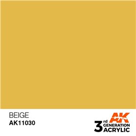 AK 3rd Generation Acrylic Beige 17ml