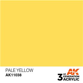AK 3rd Generation Acrylic Pale Yellow 17ml