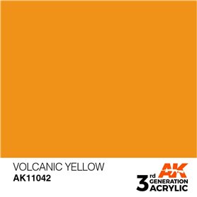 AK 3rd Generation Acrylic Volcanic Yellow 17ml