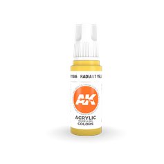 AK 3rd Generation Acrylic Radiant Yellow 17ml