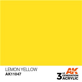 AK 3rd Generation Acrylic Lemon Yellow 17ml