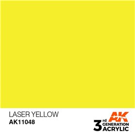 AK 3rd Generation Acrylic Laser Yellow 17ml