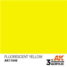 AK 3rd Generation Acrylic Fluorescent Yellow 17ml