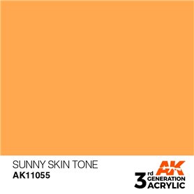 AK 3rd Generation Acrylic Sunny Skin Tone 17ml