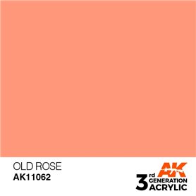 AK 3rd Generation Acrylic Old Rose 17ml