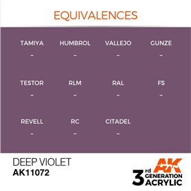 AK 3rd Generation Acrylic Deep Violet 17ml