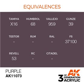 AK 3rd Generation Acrylic Purple 17ml