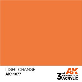 AK 3rd Generation Acrylic Light Orange 17ml