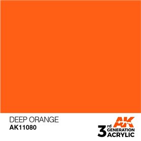 AK 3rd Generation Acrylic Deep Orange 17ml