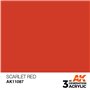 AK 3rd Generation Acrylic Scarlet Red 17ml