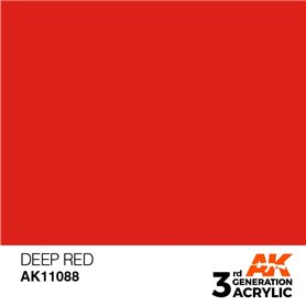 AK 3rd Generation Acrylic Deep Red 17ml
