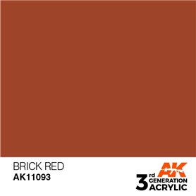 AK 3rd Generation Acrylic Brick Red 17ml