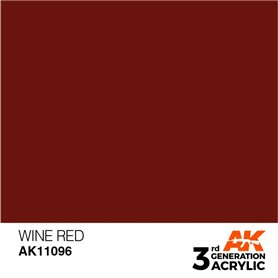 AK 3rd Generation Acrylic Wine Red 17ml