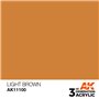 AK 3rd Generation Acrylic Light Brown 17ml