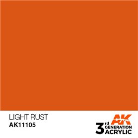 AK 3rd Generation Acrylic Light Rust 17ml