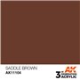 AK 3rd Generation Acrylic Saddle Brown 17ml