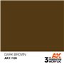 AK 3rd Generation Acrylic Dark Brown 17ml