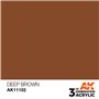 AK 3rd Generation Acrylic Deep Brown 17ml