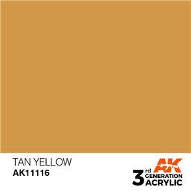 AK 3rd Generation Acrylic Tan Yellow 17ml