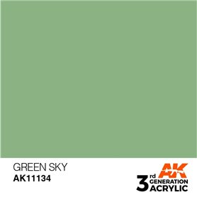 AK 3rd Generation Acrylic Green Sky 17ml