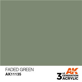 AK 3rd Generation Acrylic Faded Green 17ml